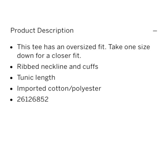 VS PINK OMBRÉ MOCK LONG SLEEVE TEE - Picture 3 of 4